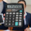 Mini calculator de birou cu ecran LCD de buzunar, cu 8 cifre 3