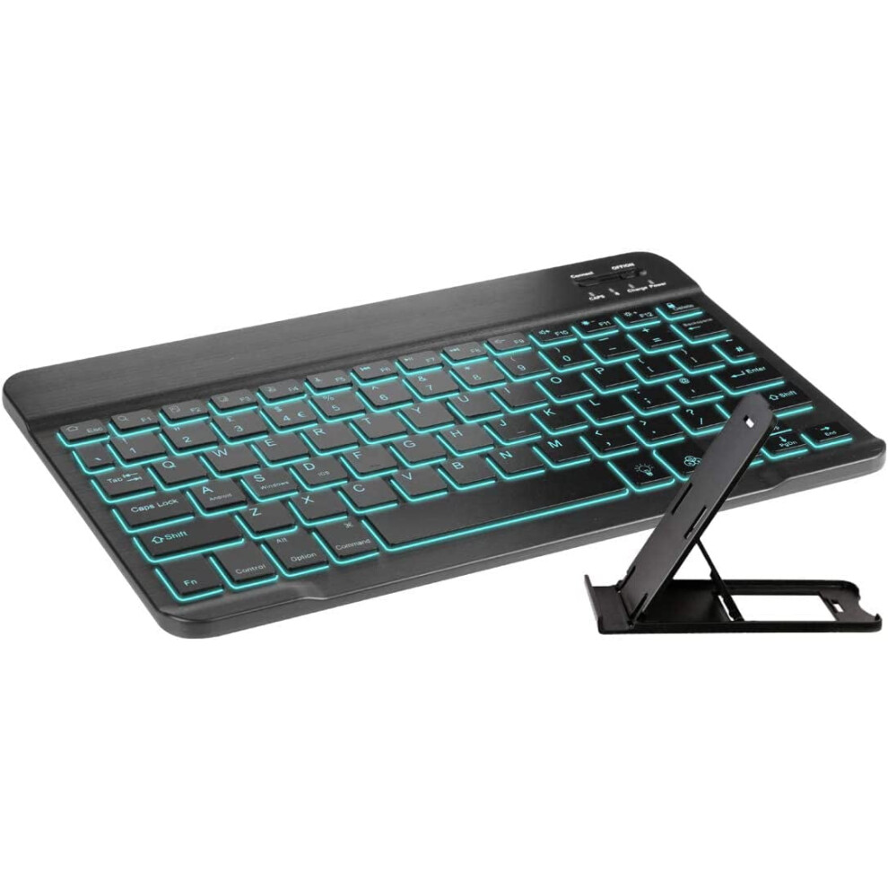Wireless Bluetooth Keyboard Ultra-Slim Backlit 7 Colors 917087769075