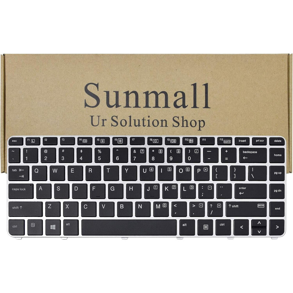 Replacement Keyboard Backlit For Hp Elitebook 745 G3 G4 840 Silver 917087769617