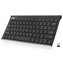 2.4G Wireless Keyboard Stainless Steel Ultra Slim