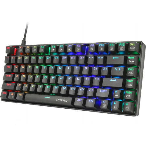 Z-88 PRO RGB mechanical gaming keyboard blue switch 81 keys