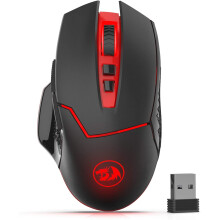 M690-1 Wireless Gaming Mouse Black 8 Buttons 2400 DPI