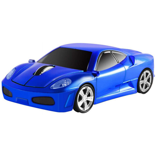 Wireless Mouse 2.4GHz Car-Shaped Optical Mouse with USB 2
