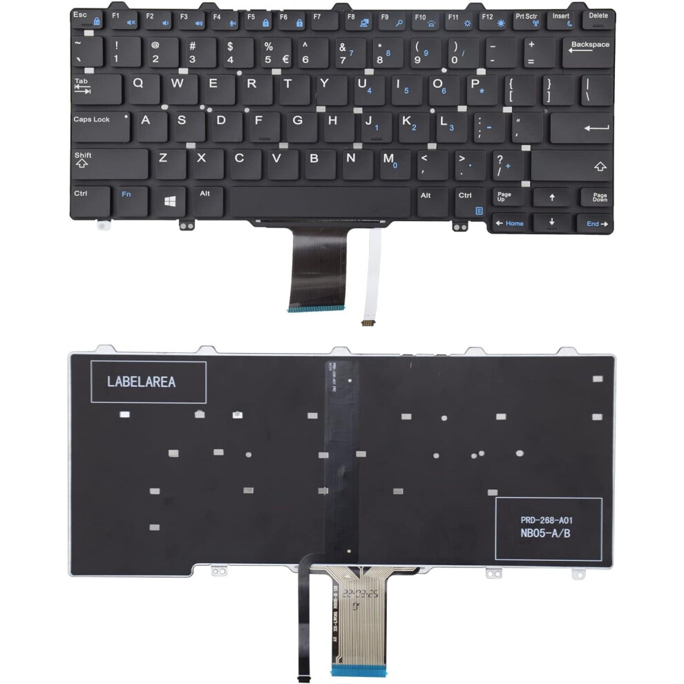 Backlight Keyboard Replacement For Dell Latitude 3150 3160 917087769792