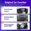 Auto AIBOX RGB-Licht USB Plug And  2in1 Kabelloses CarPlay oder Android Auto Box für Autoradio mit Kabelgebundenem CarPlay oder Auto 3