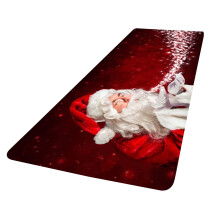 Christmas carpet door mat washable non-slip 40x120cm
