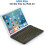 Bluetooth Keyboard 3.0 Slim Portable with 7-Color Backlight 4