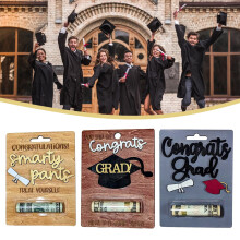 Graduation Greeting Card with Commemorative Design