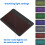 Bluetooth Keyboard 3.0 Slim Portable with 7-Color Backlight 3
