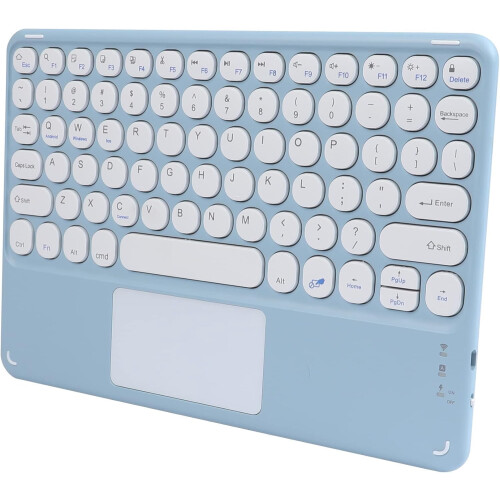 Bluetooth keyboard with touchpad ultra-thin rechargeable 1