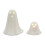 Ceramic Glowing Ghost Decoration White 1pc 2