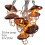Iron Rose Gold Lampshade for LED String Lights 6ft 3