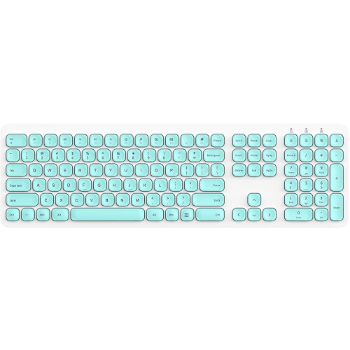 Wireless Keyboard 2.4G Full Size with Number Pad 110 Keys 1