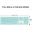 Wireless Keyboard 2.4G Full Size with Number Pad 110 Keys 3