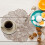 Vinyl Dining Table Placemats Elegant Easy-Clean 4-Pack 2