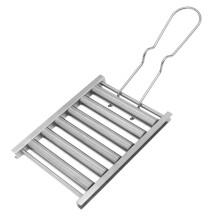 BBQ Hot Dog Roller Stainless Steel 5-Slot Portable Grill