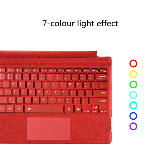 Rechargeable Magnetic Bluetooth Keyboard with Touchpad for 2