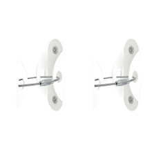 Meubelankers (12-Pack) voor Babyproofing, Anti-Tip Meubelankers Aardbevingsriemen Bestand Tegen 400 LBS, Wit