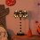 LED pumpkin bat night light wooden Halloween decor 7