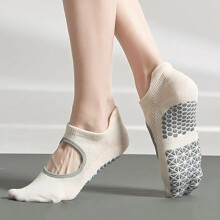 Women's Yoga Socks with Silicone Grips 2 Pairs