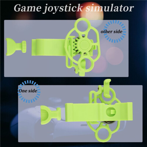 Steering Wheel Controller Gamepad Racing Steering Wheel for PS5 Racing Games, Simulation Games Green 2