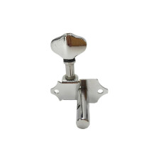 Vintage Open Gear String Tuners Stemsleutels Sleutel voor Akoestische Klassieke Gitaar Accessoires Zilver