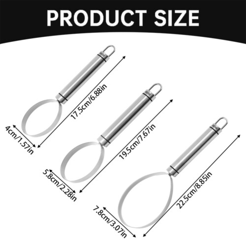 Fruit Splitter Corer Stainless Steel 3 Sizes 1