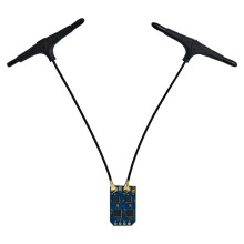 ELRS 2.4G True Diversity Receiver Dual Antenna RX Built-in PA+LNA TCXO for RC FPV Freestyle Racing Long Range Drone
