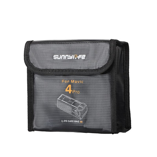 LiPo Battery Safe Bag for  4 Pro Flame Retardant Explosion-Proof Battery Storage Case Drone Accessory B