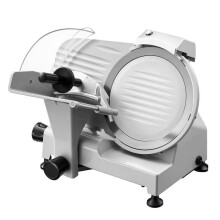 Elektrischer Schneidegerät 300 W-Duoku-Einstellbare Schnittstärke 0-12 mm, ideal für Salami, Brot, Käse und Fleisch
