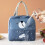 Isolierte Lunchtasche, tragbare Bento-Tasche (1 Stück) 8