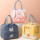 Isolierte Lunchtasche, tragbare Bento-Tasche (1 Stück) 6
