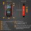 USB Multimeter Digital Voltmeter with 4.8Inch LCD Screen Multi Tester Capacitance Resistance Frequency Voltage Tester 5