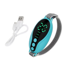 Instrument de Sommeil Portatif Décompression D'Impulsion Aide au Sommeil Améliorer L'Insomnie Réglage Magique Masseur de Sommeil Intelligent Vert