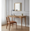 Coastal Style Writing Desk with 2 Storage Drawers 1