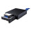 Oimaster MR-6203 Gabinete de Disco Rígido para Rack de Disco Rígido de 2,5/3,5 Polegadas Unidade Óptica SSD de Disco Duplo Caixa para Desktop 7