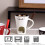 Chocolate Fondue Mug Ceramic 1 Piece 6