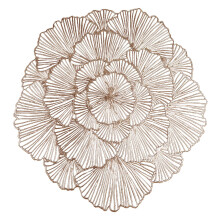 Vinyl Dining Table Placemats Elegant Easy-Clean 4-Pack
