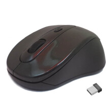 Wireless Optical Mouse 2.4GHz Black 10m