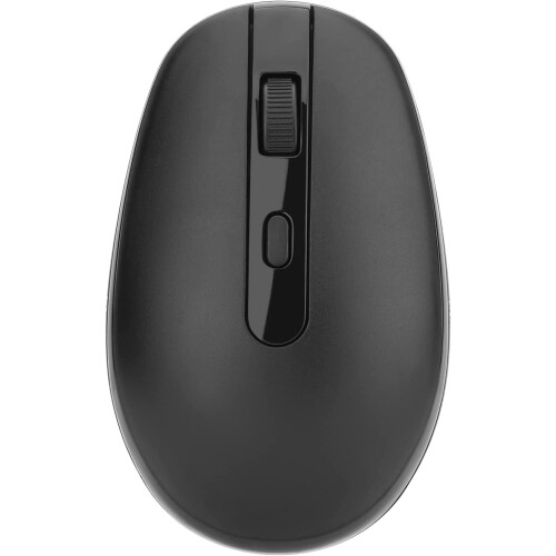 Wireless Mouse RM700 2.4G Silent with USB Receiver Black