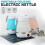 Elmyse portable electric kettle 0.6L foldable travel 2
