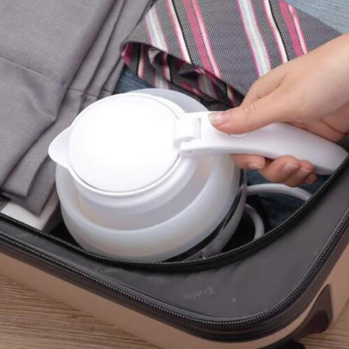 Elmyse portable electric kettle 0.6L foldable travel 2