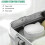 Elmyse portable electric kettle 0.6L foldable travel 5