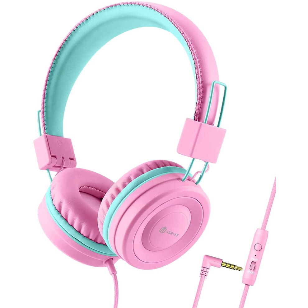Kids Wired Headphones With Volume Control 85Db 94Db 9336866998153