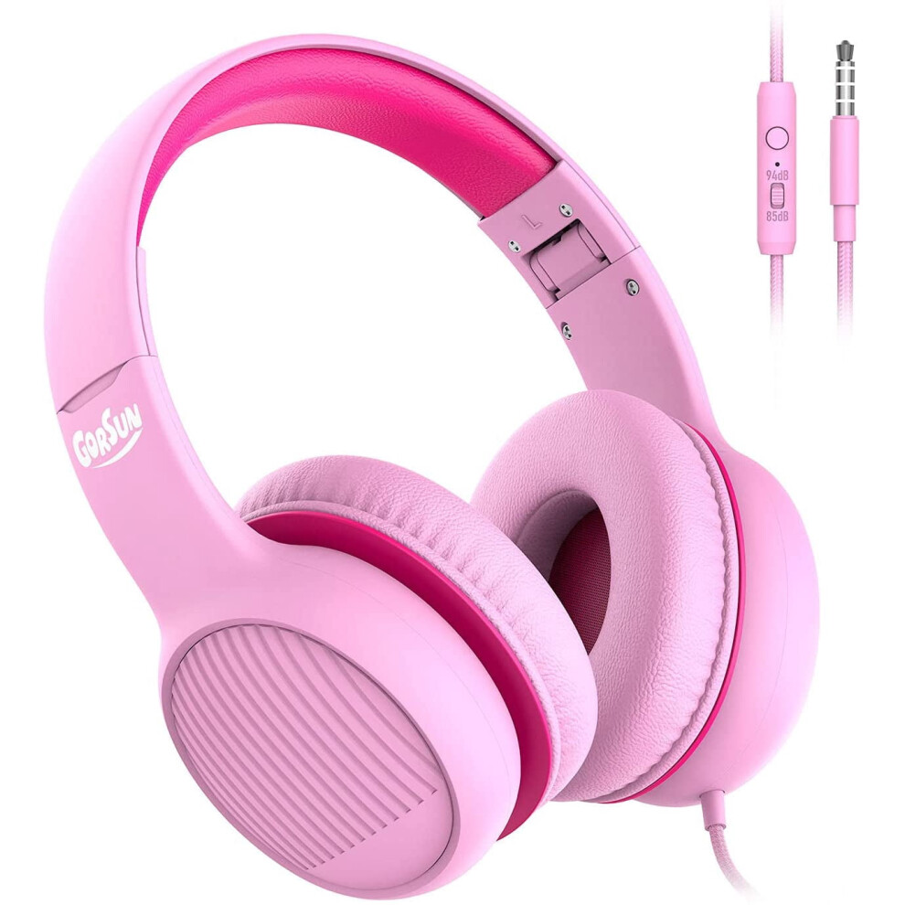 A66 Kids Headphones Volume Limited 85Db 94Db Foldable 9336866998054