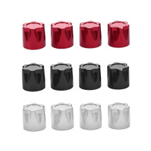 4 STUKS Aluminium RC Auto Velg Center Cap M4 Moer voor 1/10 RC Crawler Axiale SCX10 90046 TRX4 D90 MST, A