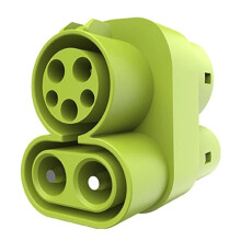 CCS1 Naar CCS2 EV-Lader 250A 1000V Snellaadadapter van CCS1-Lader Naar CCS2-Auto voor Openbare Laadstations