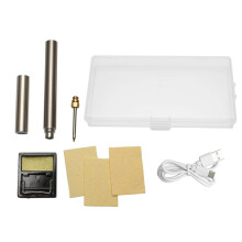 5V 15W USB Draadloze Soldeerbout Kit 1100MAh Draadloos Oplaadbaar Batterijgevoed, Opladen Lassen Reparatie Tool
