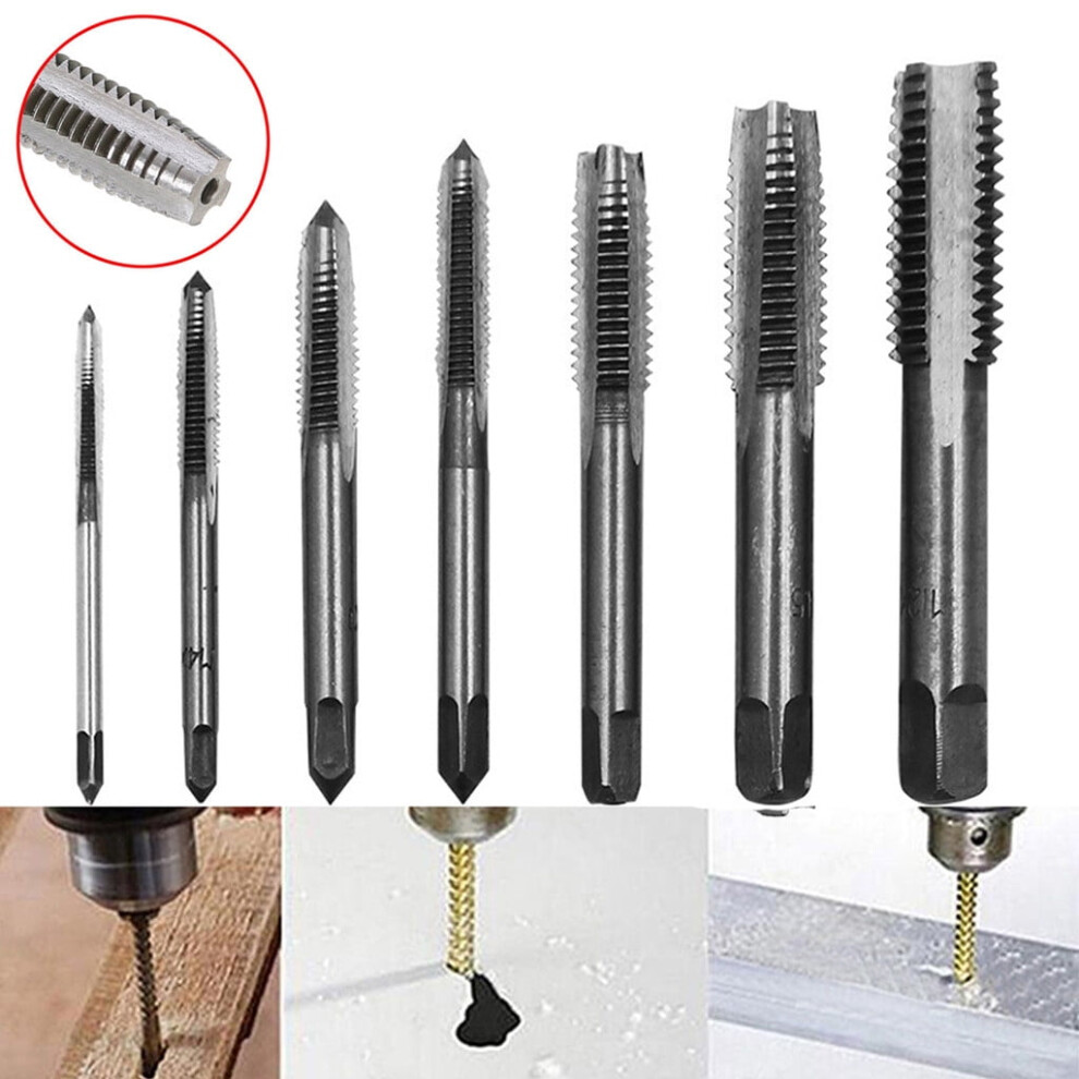 Tofotl Metric Taper Hand Tap Set M3âM12 7 Pcs 9336866000450