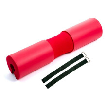 Nek Schouders Ondersteuning Gewichtheffen Pad Fitness voor Pull Heup Training Anti-Slip Bodybuilding Fitnessapparatuur Rood